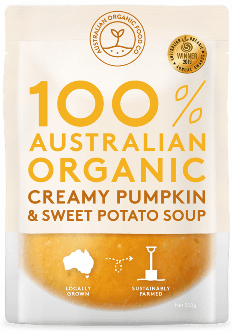 Creamy Pumpkin & Sweet Potato Soup