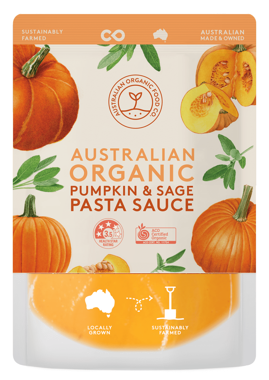 Pumpkin and Sage Pasta Sauce Package Image