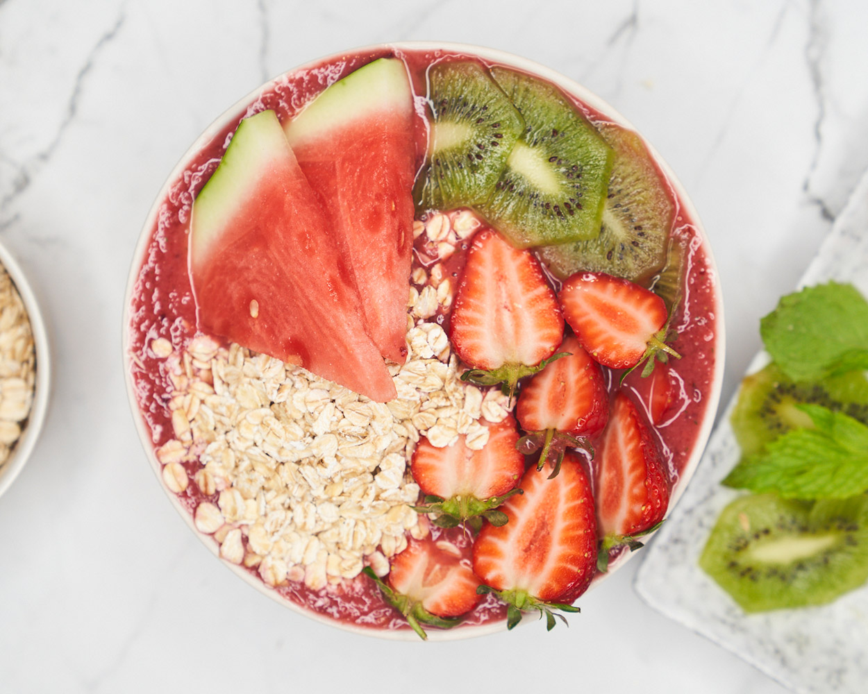 Australian Organic Food Co Berry Bowl Smoothie with Strawberries, Kiwi and Watermelon